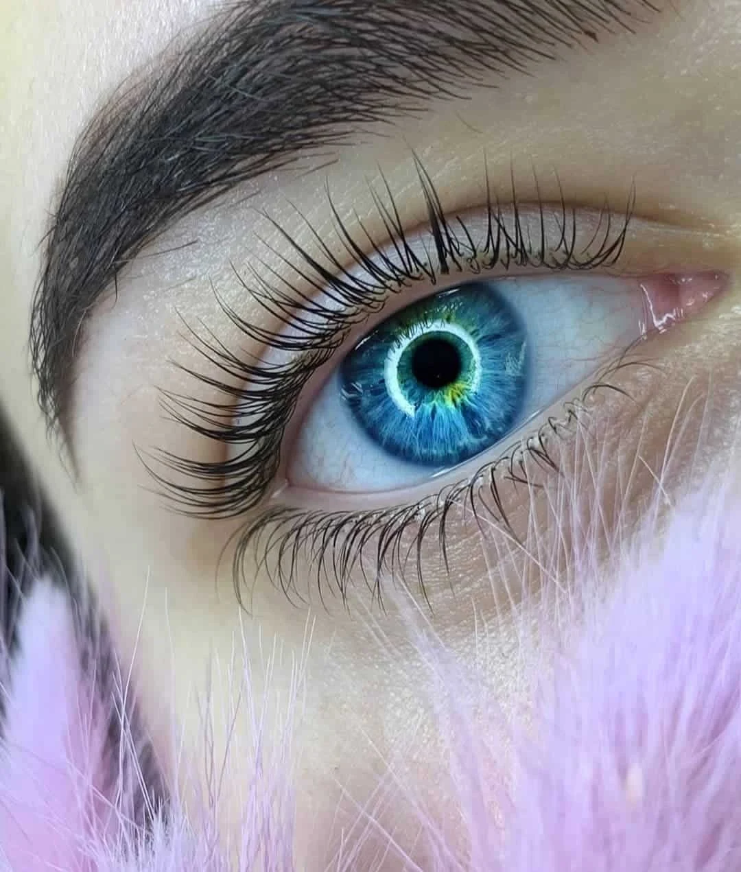 Lash extension close-up, Faciallash Lounge