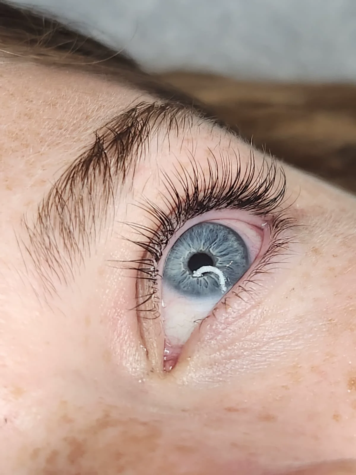 Lash lift after, Faciallash Lounge