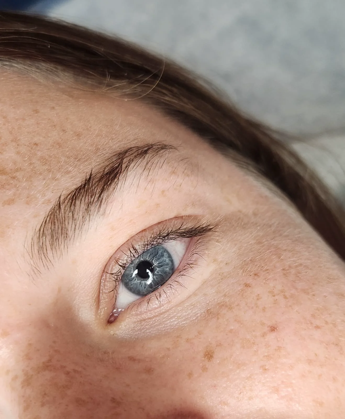 Lash lift before, Fort Myers